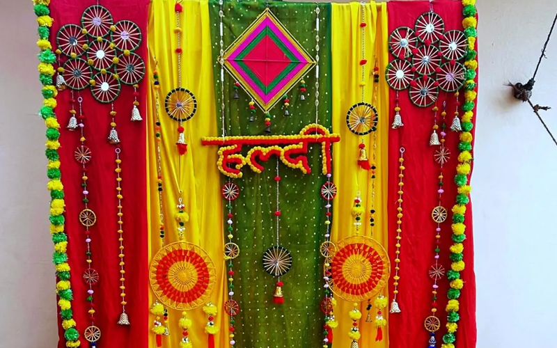 Haldi Decoration